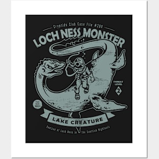 Loch Ness Monster Posters and Art